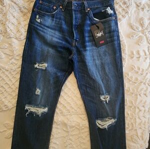 Womens 501 Cropped Jean 31x28